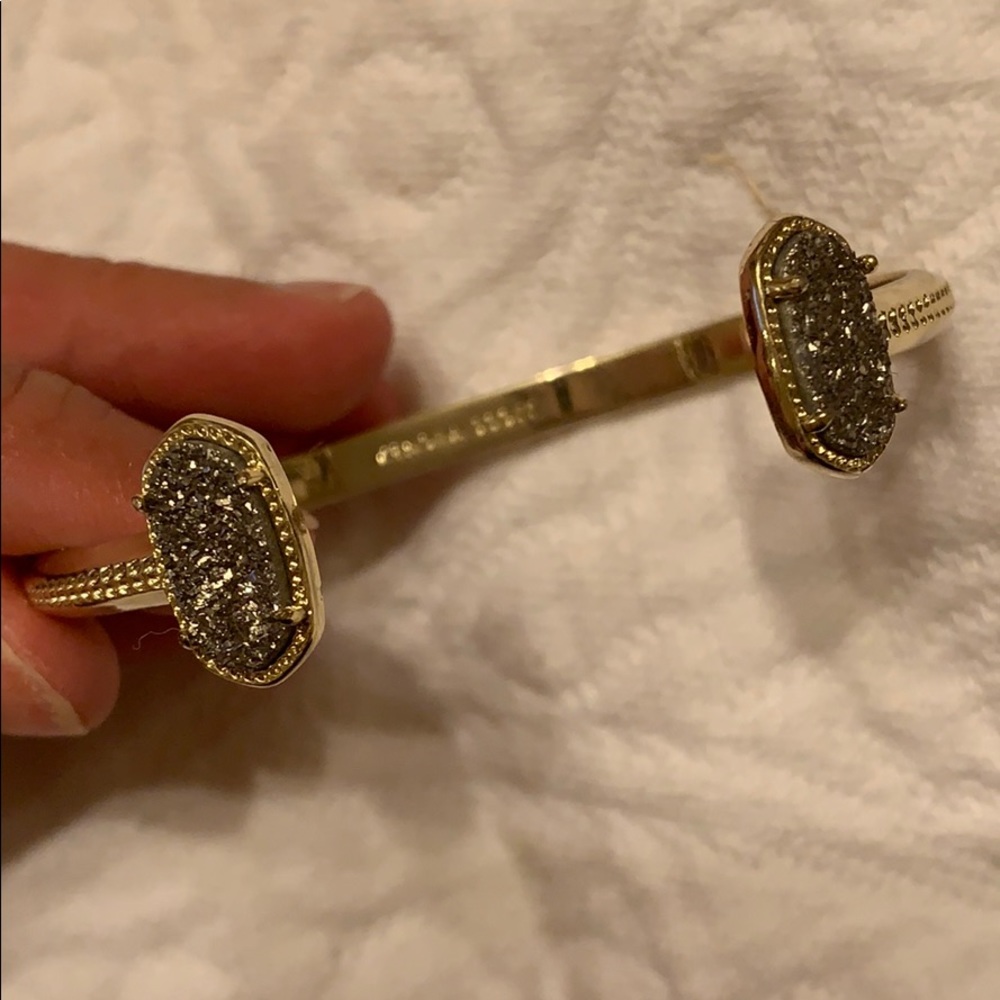 Kendra Scott Elton Pinch Cuff in Agate